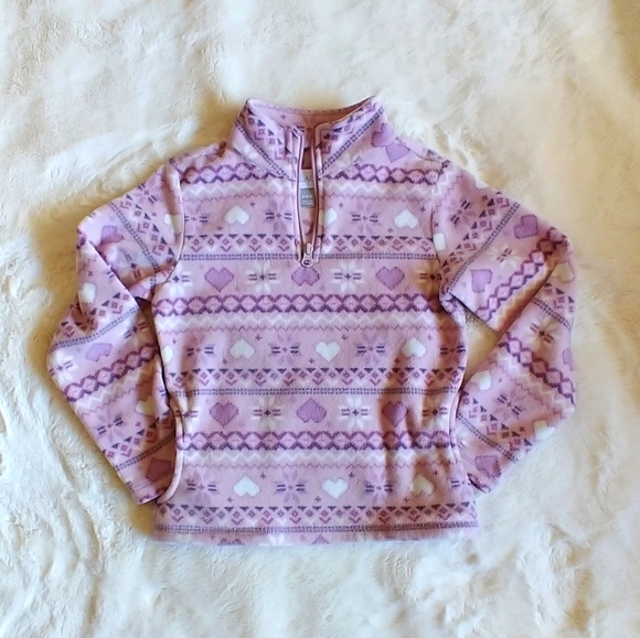Girls Fleece Pullover - Picture 1 of 2